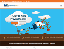 Tablet Screenshot of marketpowerpro.com